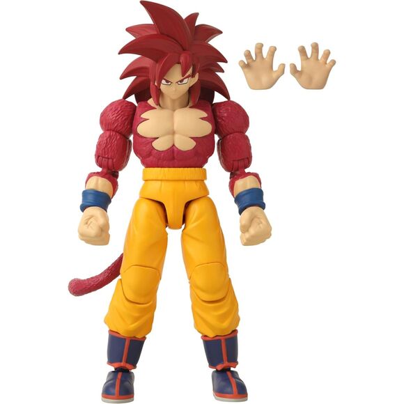 Dragon Stars Series Dragon Ball Super Saiyan 4 Goku 65 Inch Action Figure - Picture 4 of 6